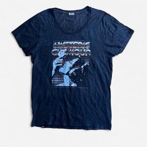 🎧 Hysteric Glamour black headphone girl with ice cream 🍨 RARE T-shirt